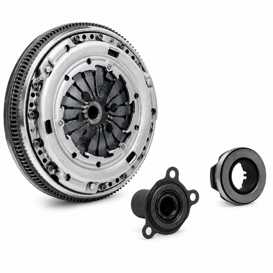 Kit de Embreagem com Volante, Disco, Platô e Rolamento Audi A3 e Volkswagen Golf - Luk 600 0006 00